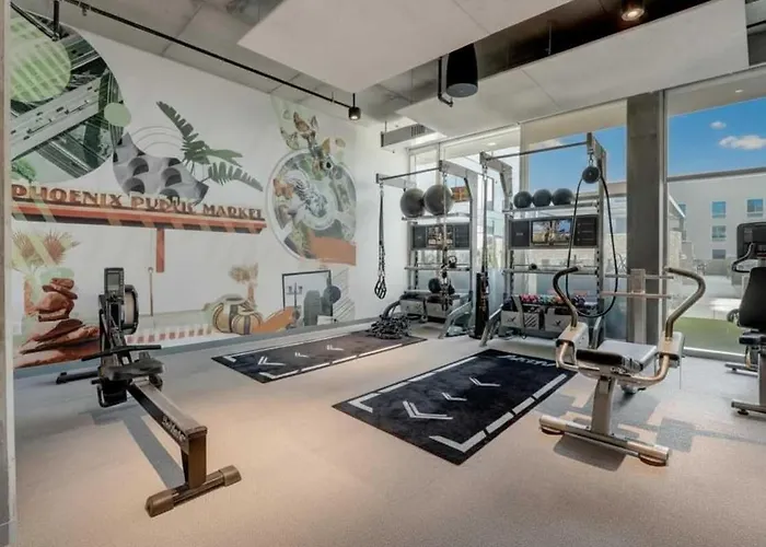 Apartment Boulevard Highrise Stu Sky Pool Parking Gym 44 Phoenix